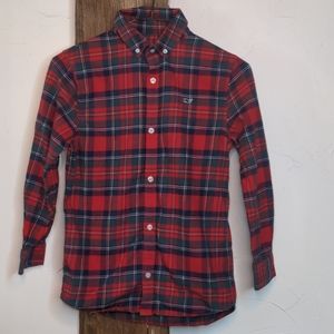 Vineyard Vines Merry Plaid Flannel Shirt